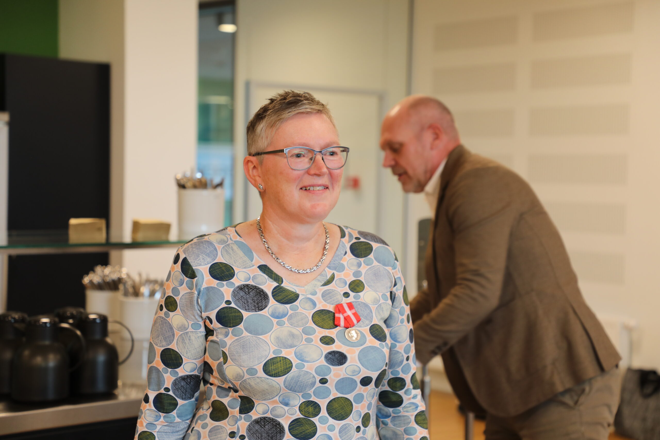 Kirsten fik historisk kongelig anerkendelse for lang og tro tjeneste ved SAGRO