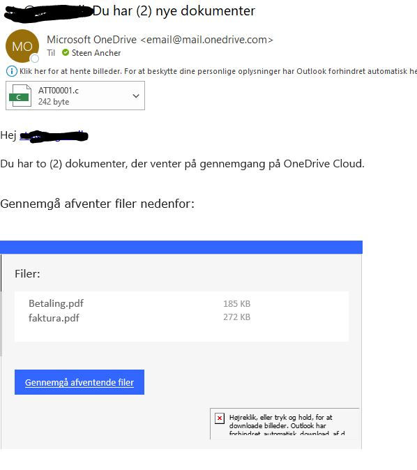 Modtager du også mærkelige mails for tiden?