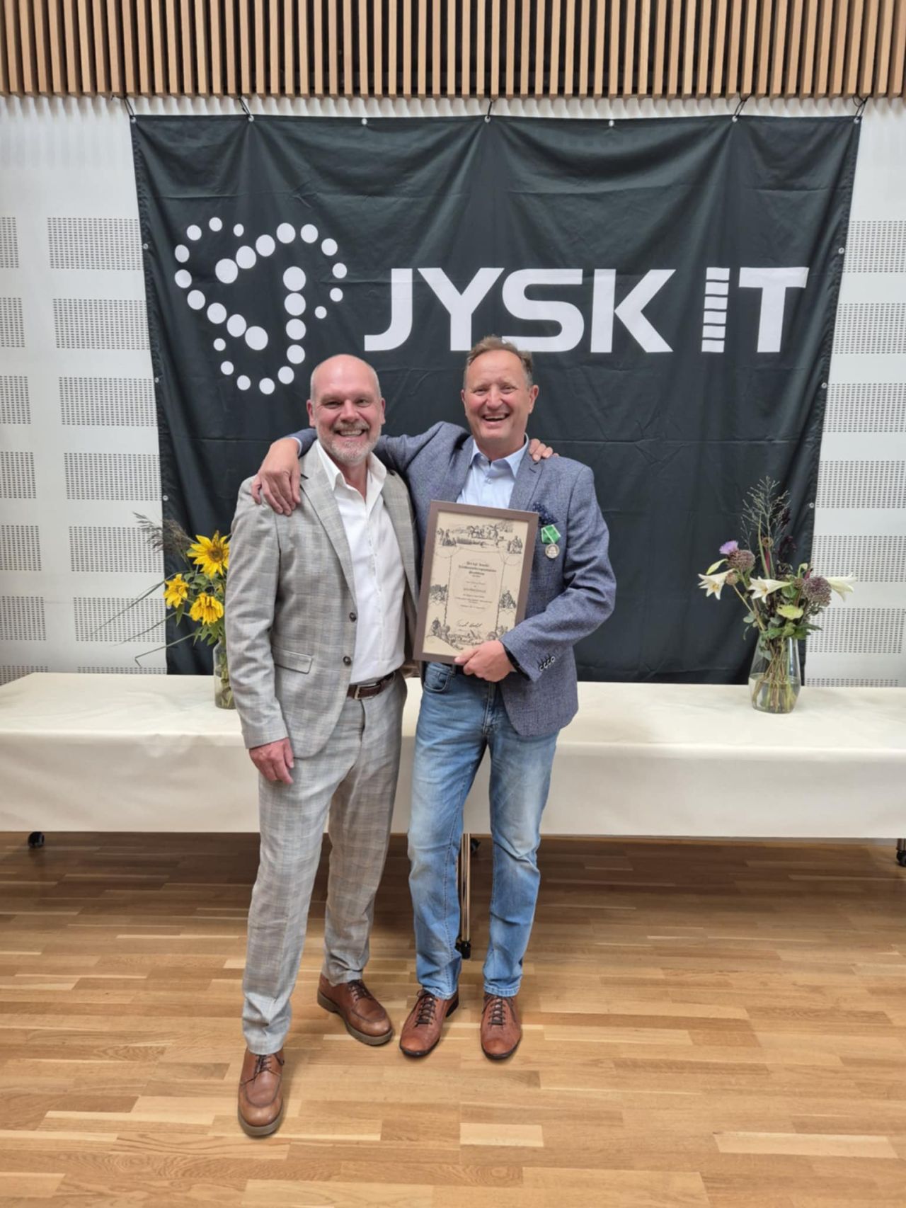 Ildsjæl og IT: Peter V. Tomsen hædret med medalje